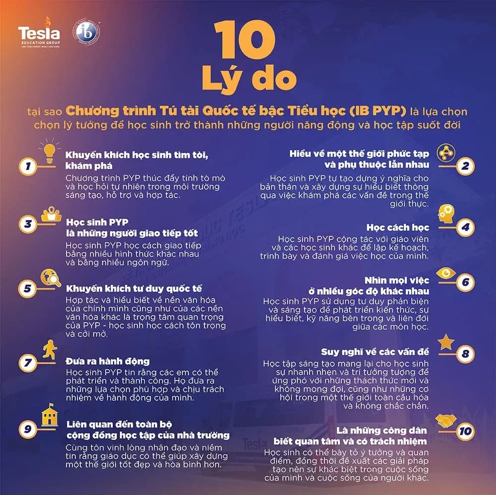 Truong Quoc te Tesla 10 reasons PYP VI