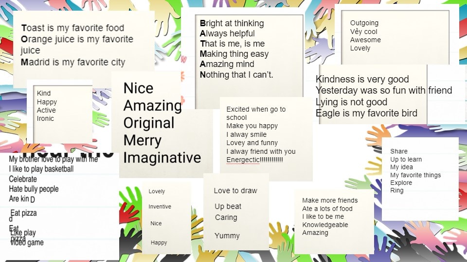 Acrostic Poems tesla school 2