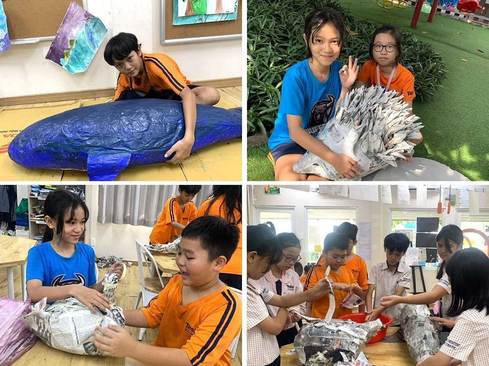 Truong Quoc te Tesla Art PYP