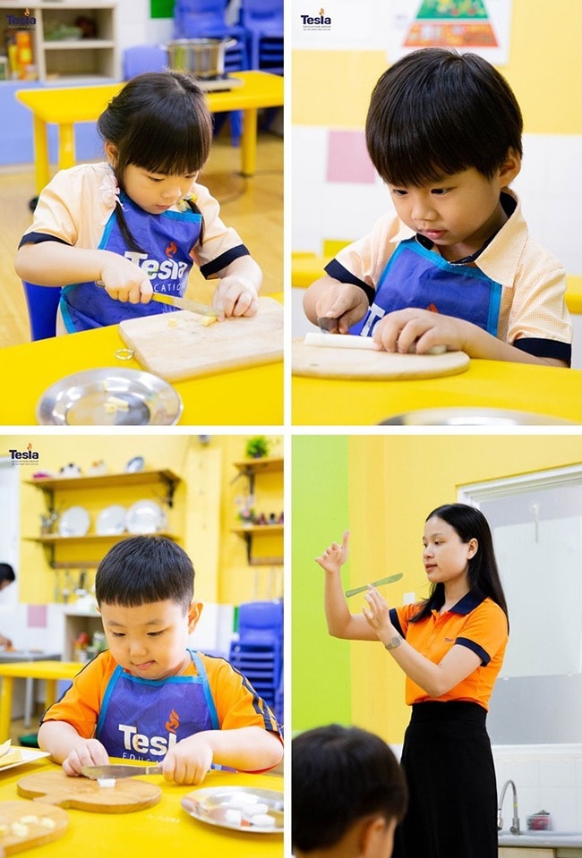 Truong Quoc te Tesla ky nang su dung dao