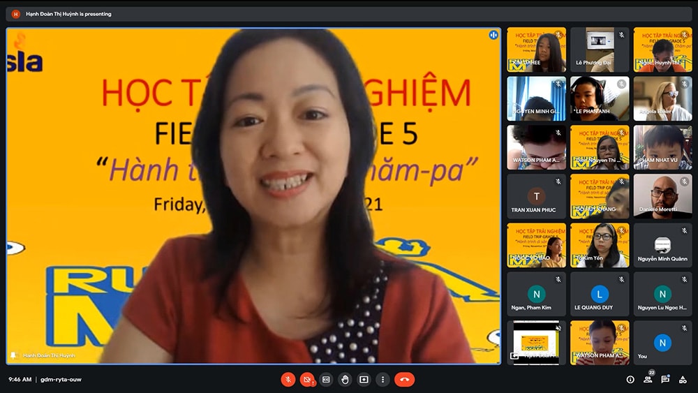 field trip ponagar lop5 truong tesla 2