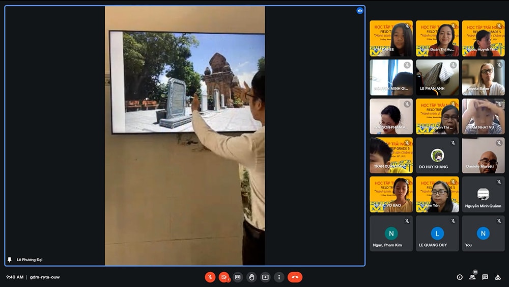 field trip ponagar lop5 truong tesla 1