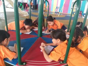 grade 2 finding out about keeping our school clean and tidy 300x225