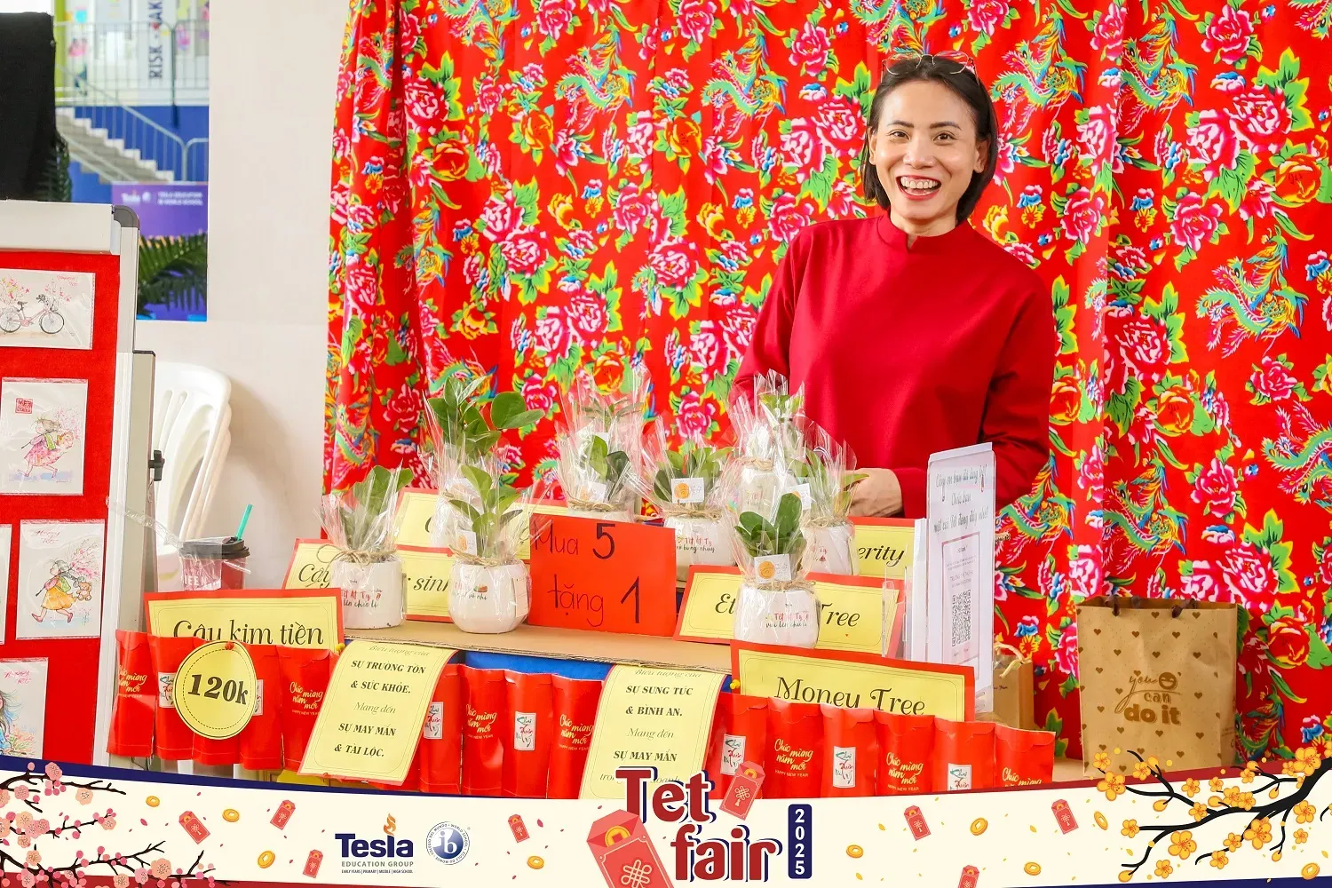 tet fair 2025 cay kim tien