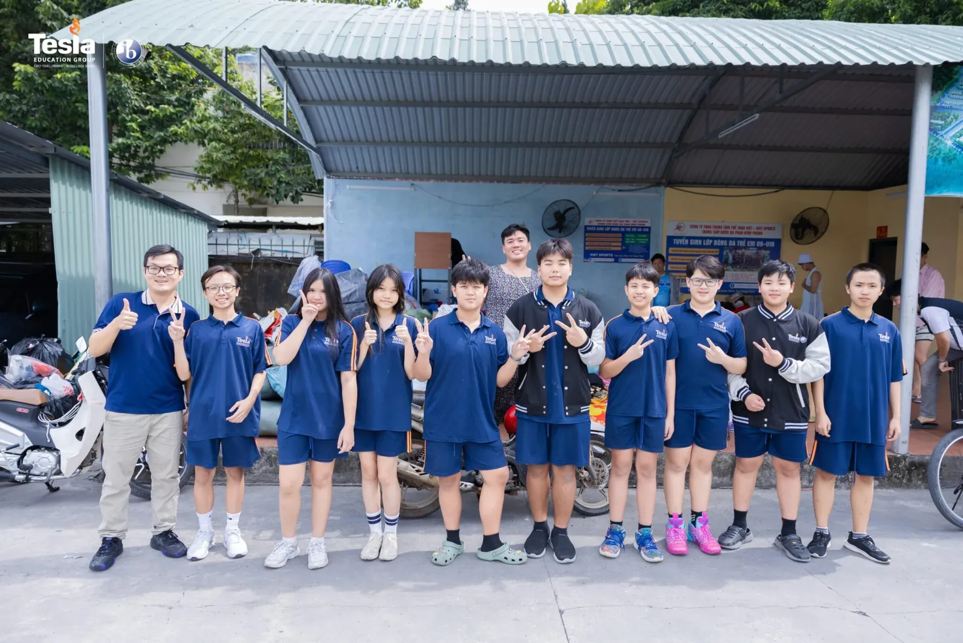 20251128 MYP students support charity 009 scaled