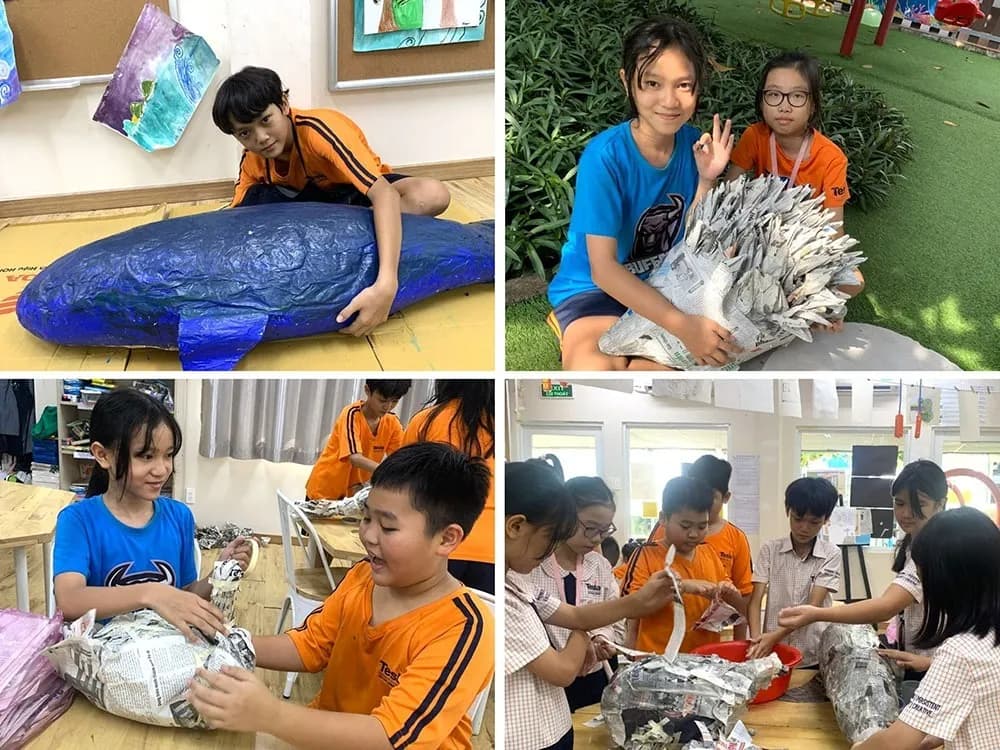 Truong Quoc te Tesla Art PYP