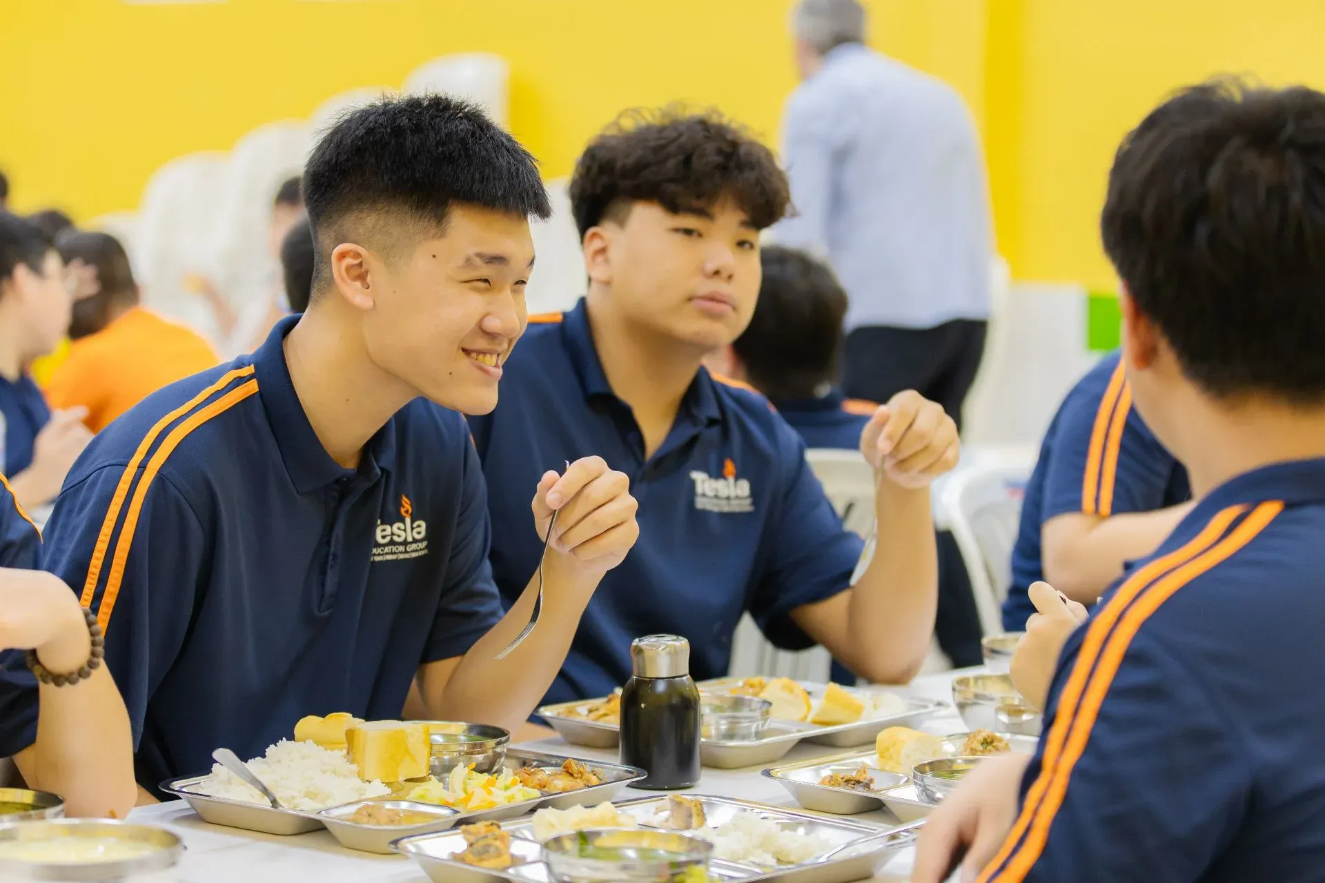 Canteen with Students