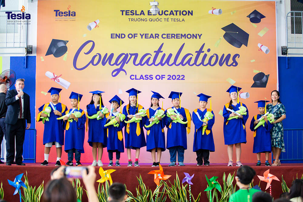 Lễ Tổng kết Năm học 2021 - 2022 tại Trường Quốc tế Tesla