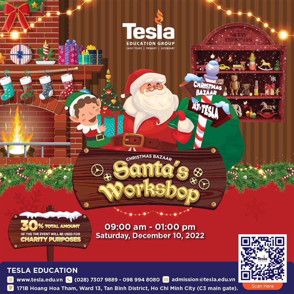 Santa's Christmas Bazaar at Tesla Education