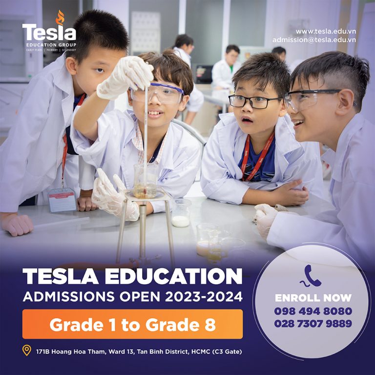 Tesla Education opens admission for the School Year 2023 -2024