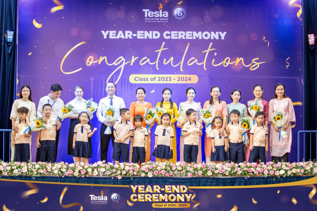 2023-2024 End of year ceremony at Tesla Education