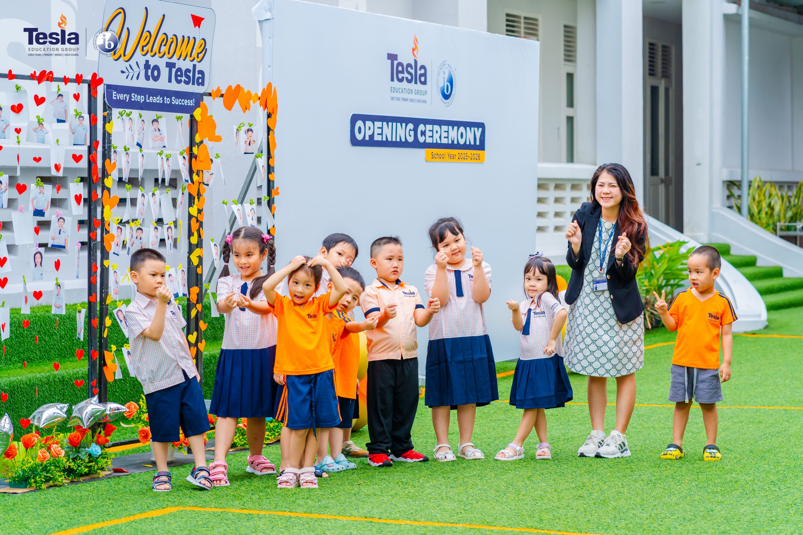 LỄ KHAI GIẢNG TESLA NĂM HỌC 2025–2026 – SMALL STEPS, BIG FUTURE