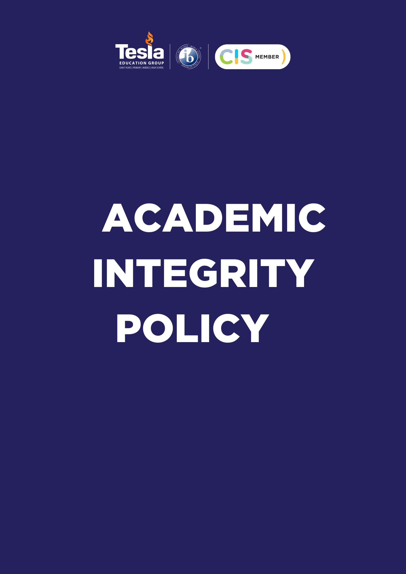 Academic Integrity Policy 