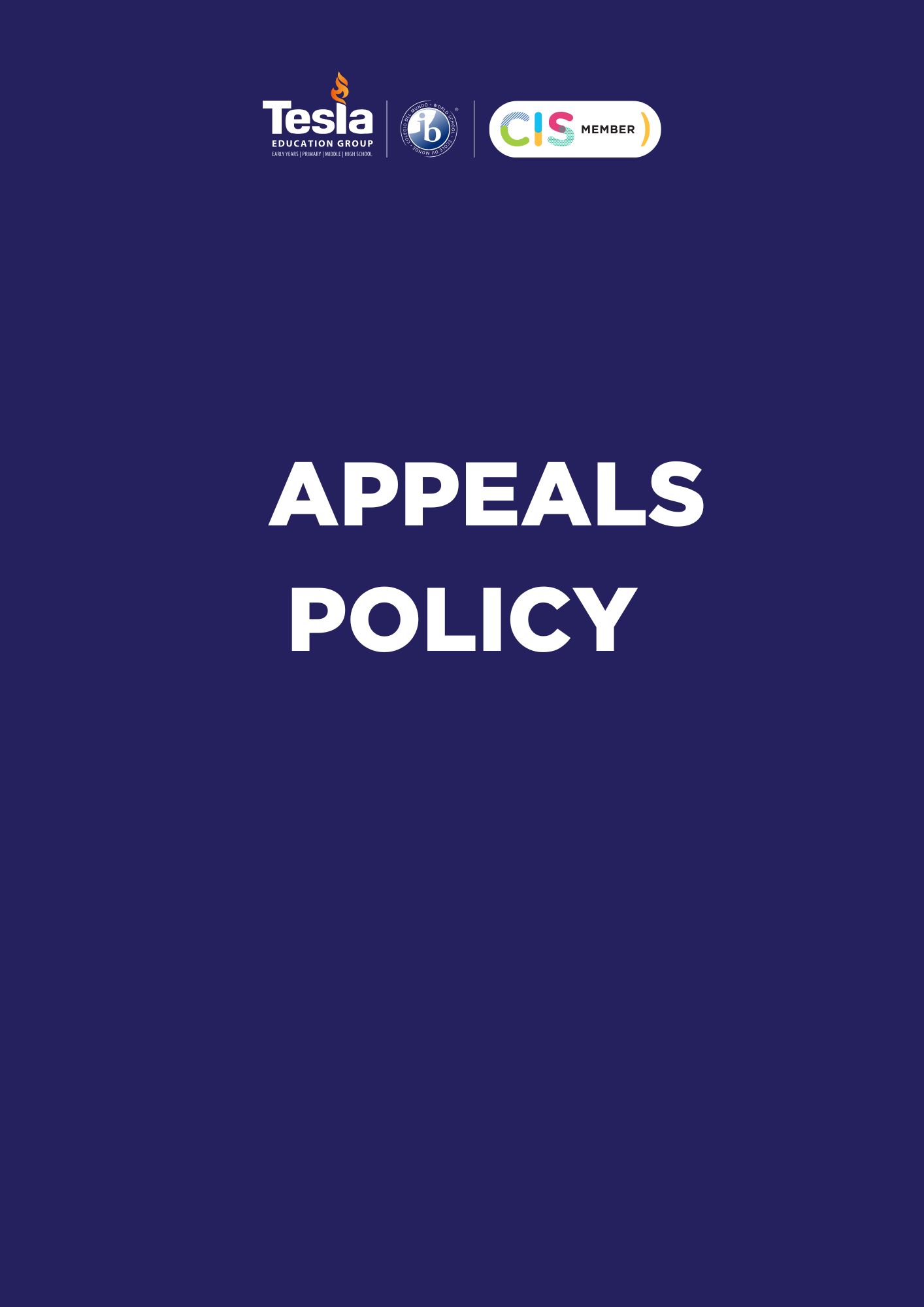 Appeals Policy