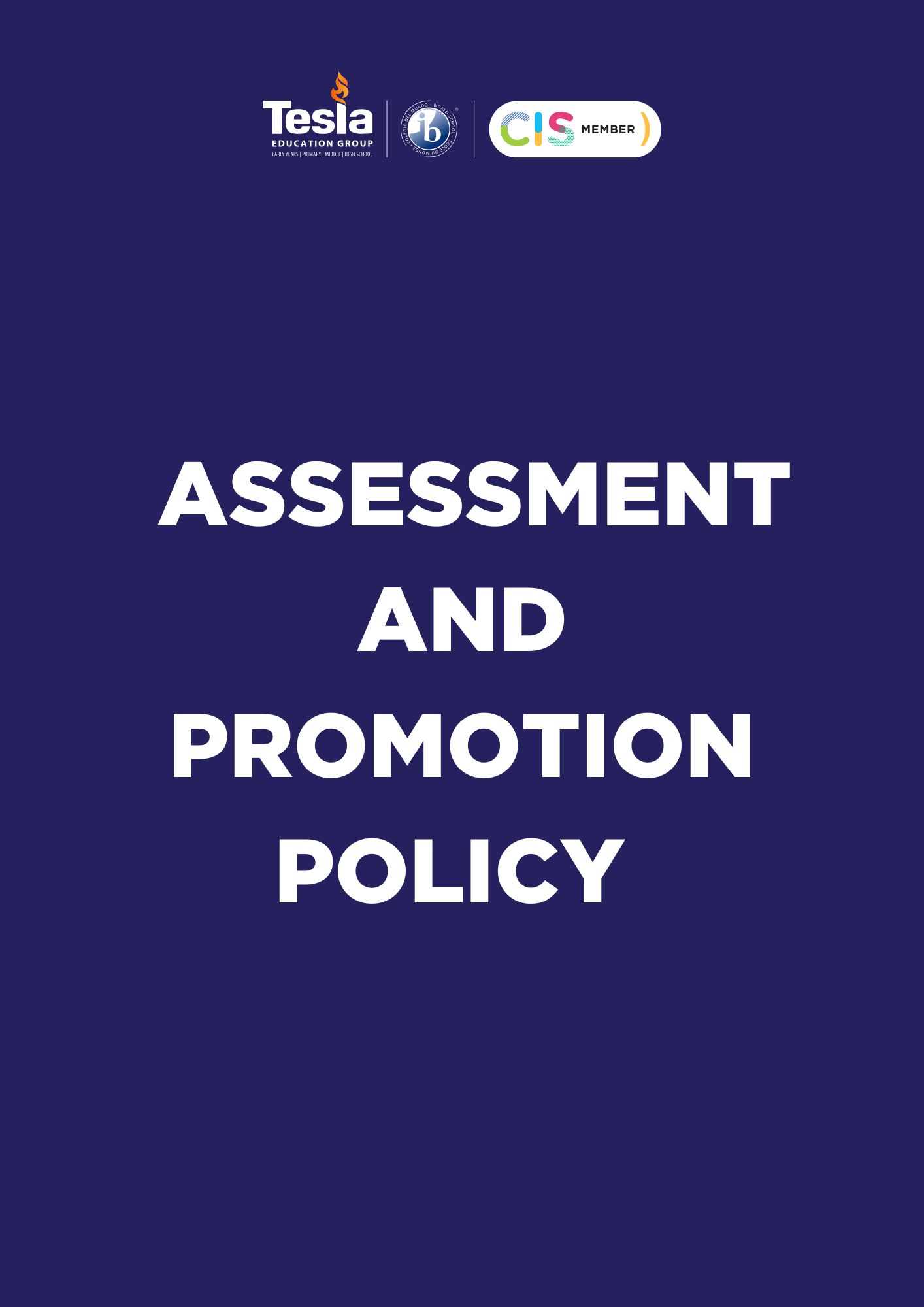 Assessment and Promotion Policy 