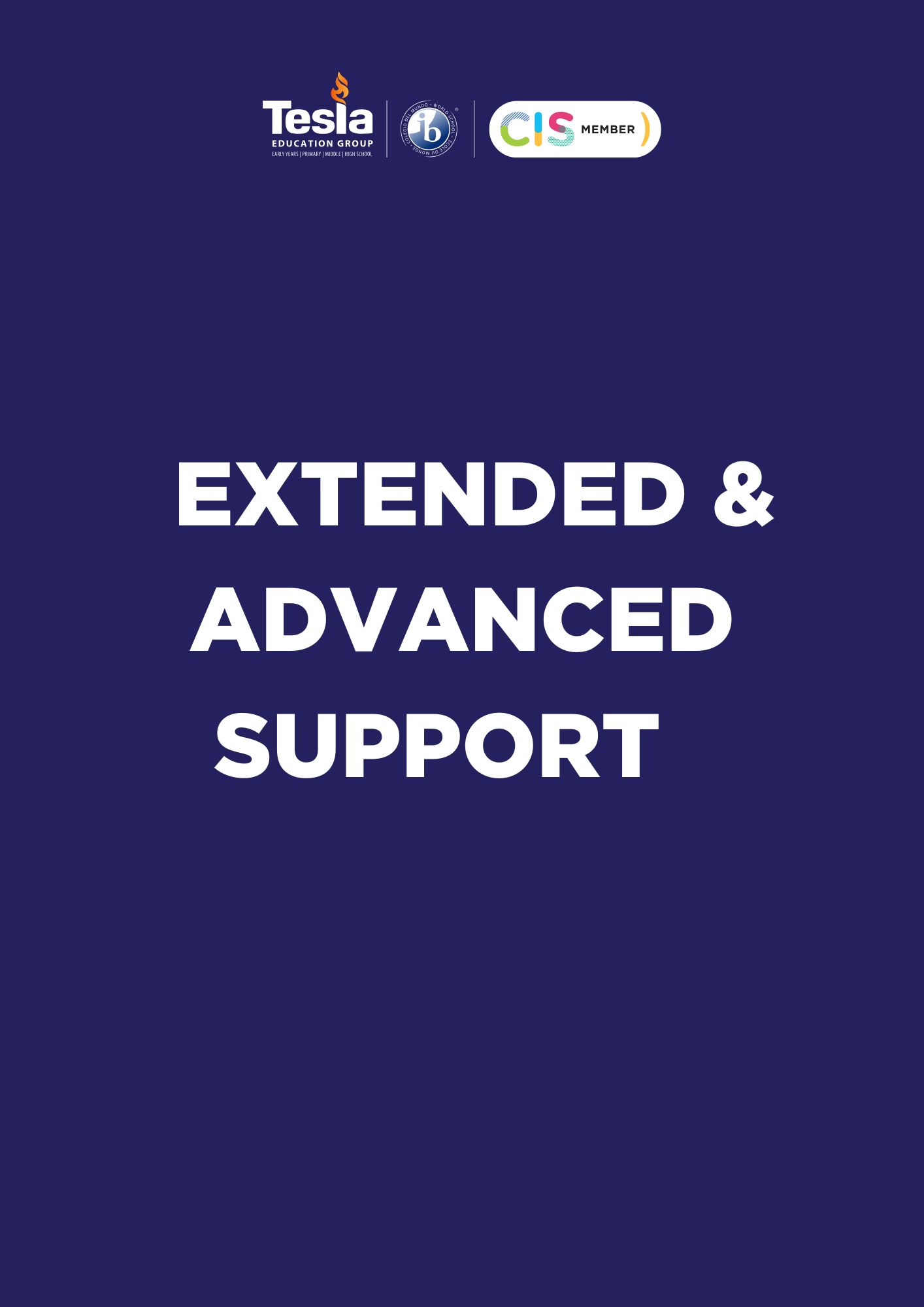 Extended & Advanced Support  
