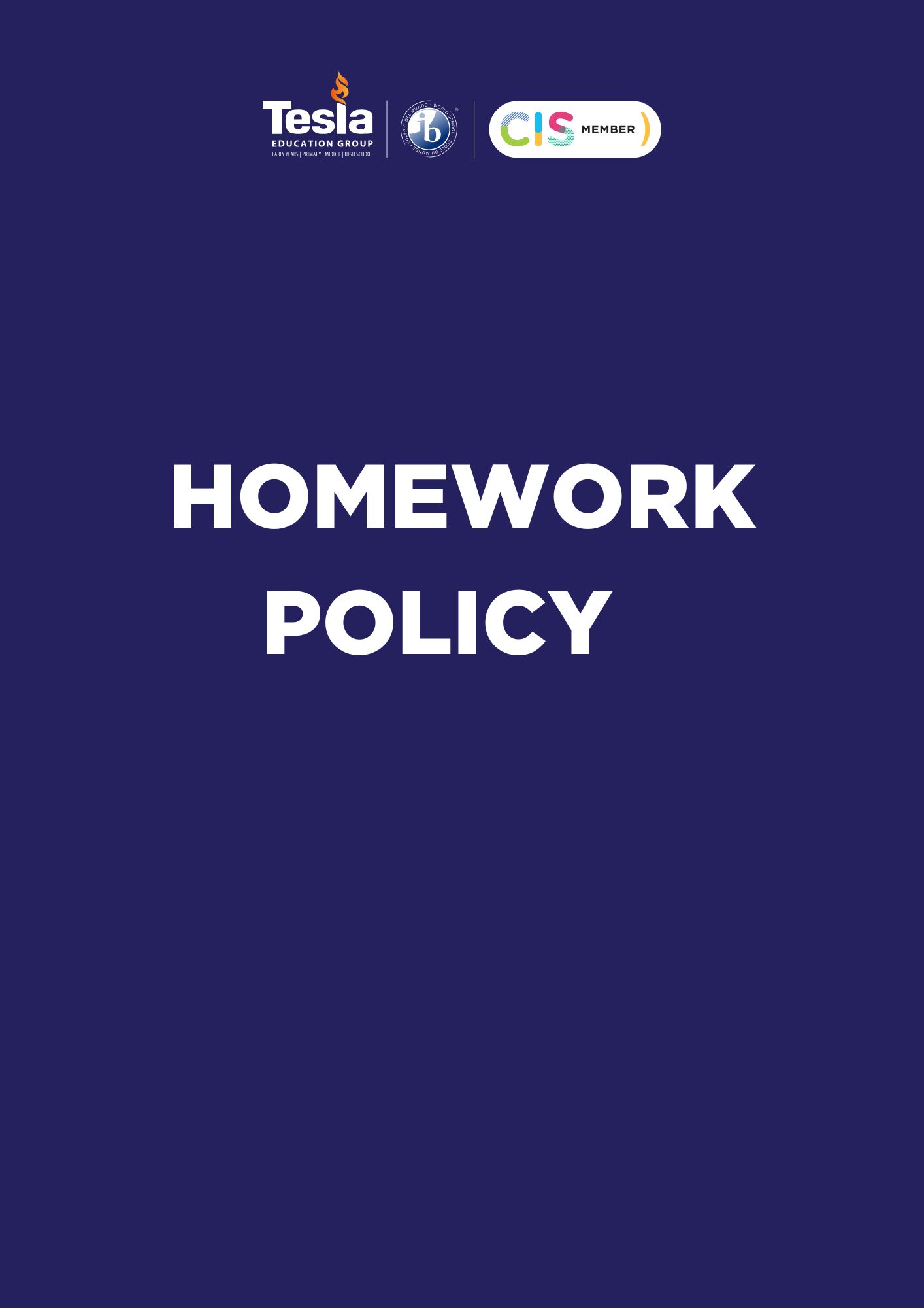 Homework Policy 