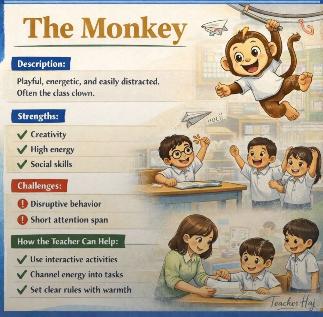 Understanding Your Child’s Learning Style at Tesla Education Different-types-of-students-the-monkey