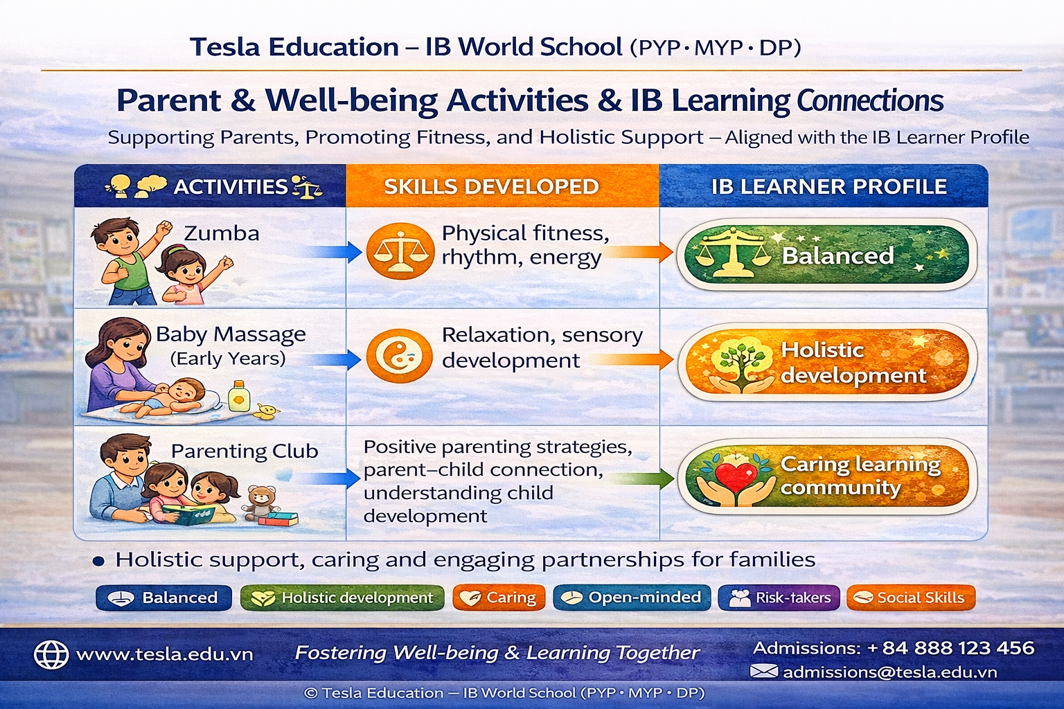 Beyond the Classroom: Discover Tesla’s International Education Through Our After-School Activities Programme ASA Wellbeing IB
